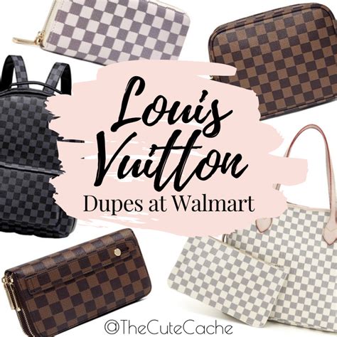 walmart louis vuitton dupe makeup bag|louis vuitton wallet dupe amazon.